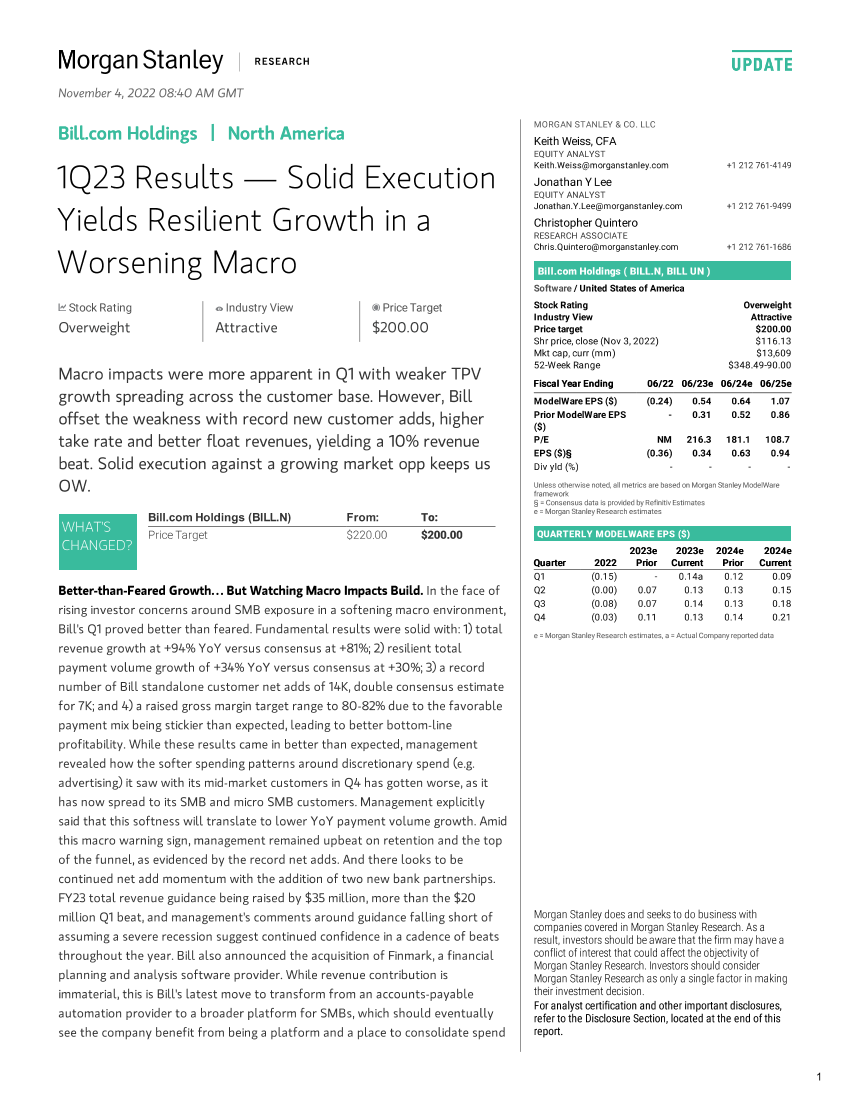 2022-11-04-BILL.N-Morgan Stanley-Bill.com Holdings 1Q23 Results — Solid Execution Yields Res...-990798852022-11-04-BILL.N-Morgan Stanley-Bill.com Holdings 1Q23 Results — Solid Execution Yields Res...-99079885_1.png